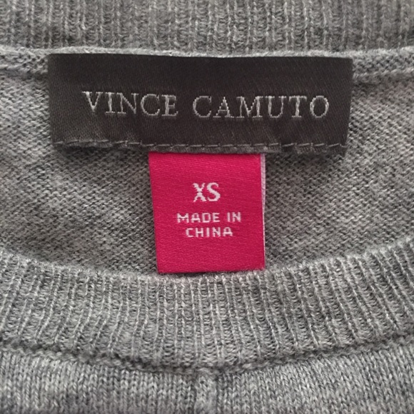 Vince Camuto Cold Shoulder Sweater Top - Picture 2 of 4